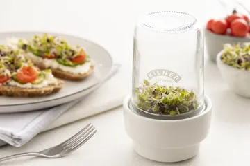 Conjunto de germinação Kilner - Transparente-branco, 500 ml - Kilner