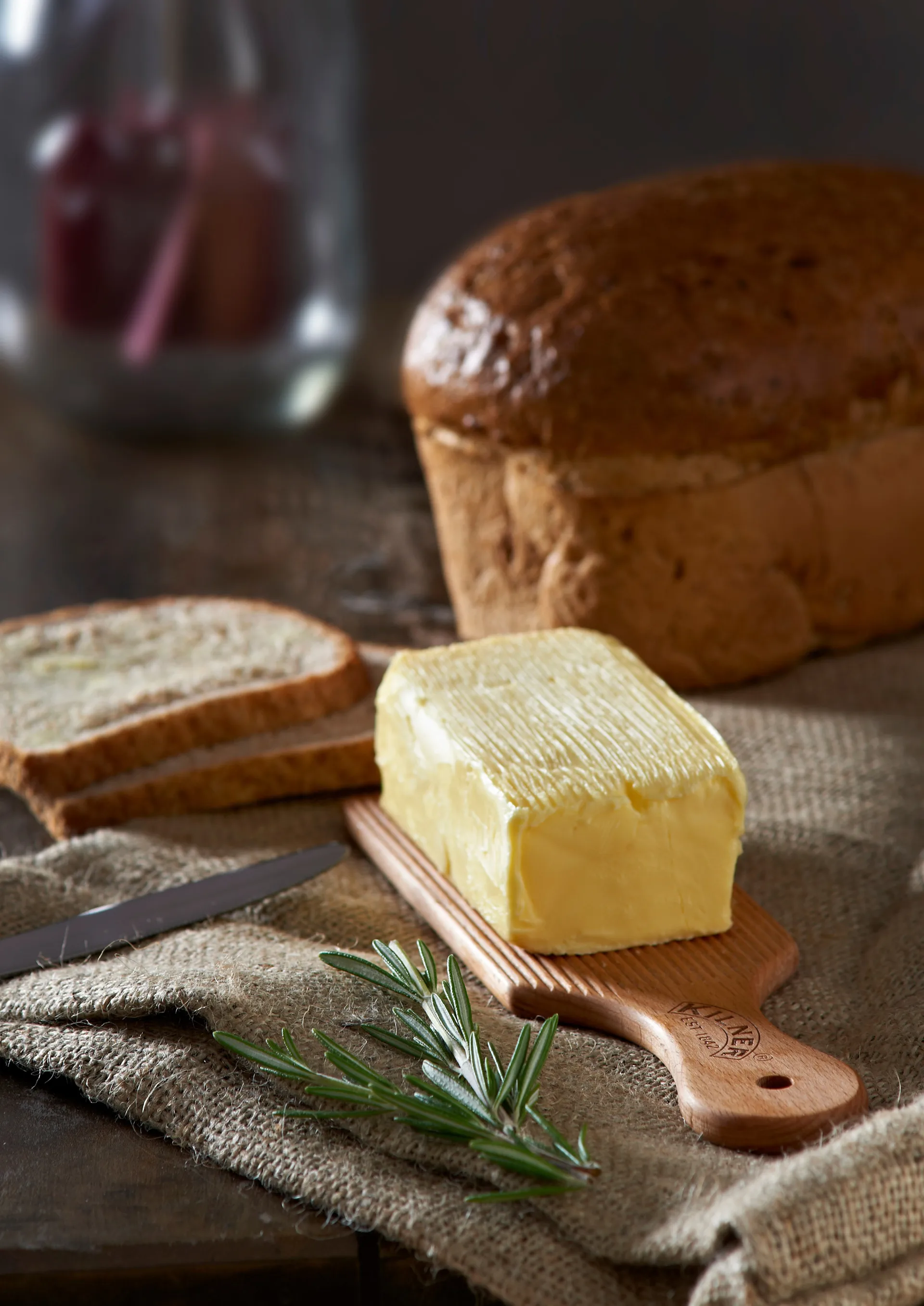 Espátula de manteiga Kilner, Madeira clara, conjunto de 2 Kilner