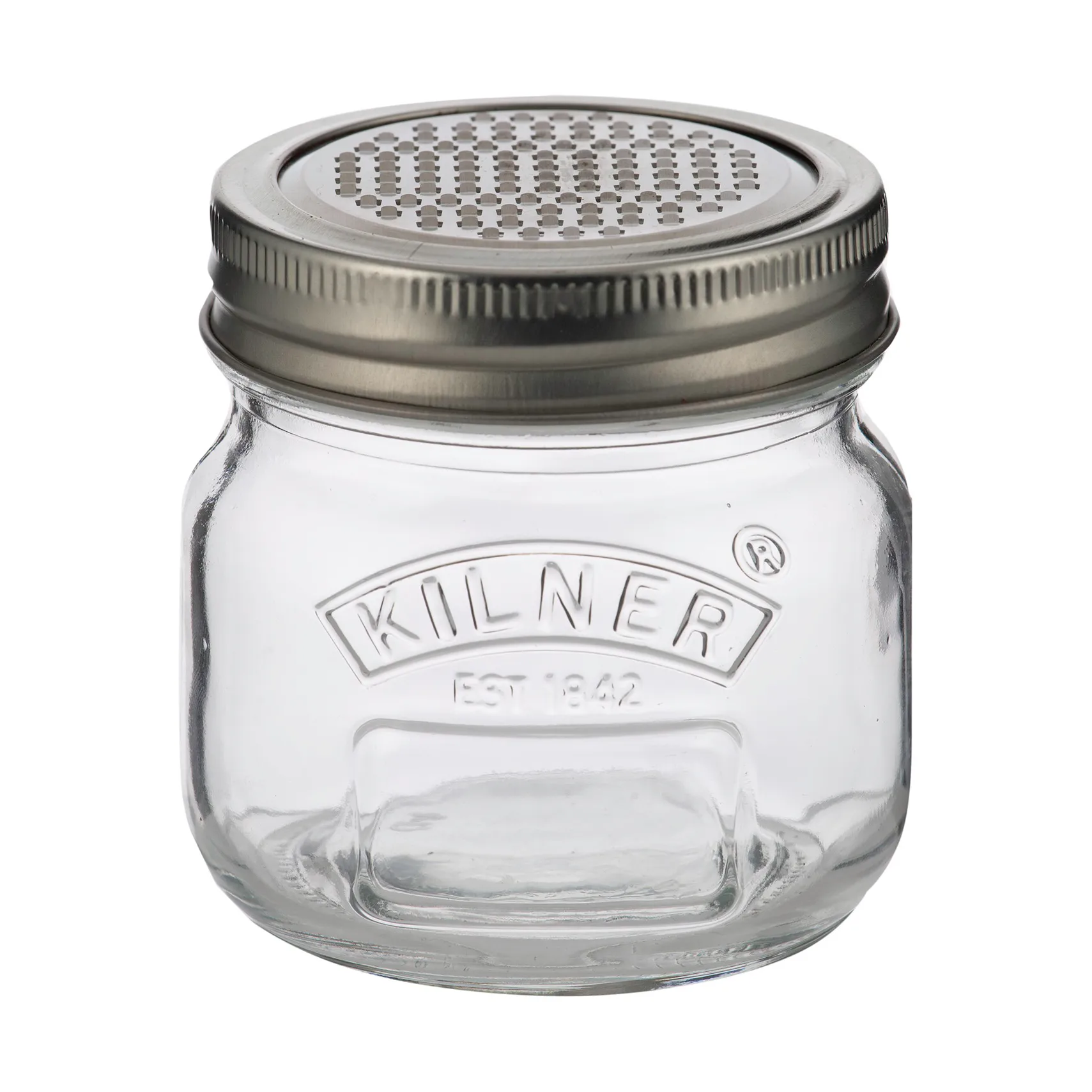 Frasco de armazenamento Kilner com tampa ralada, Prata-transparente, 250 ml Kilner