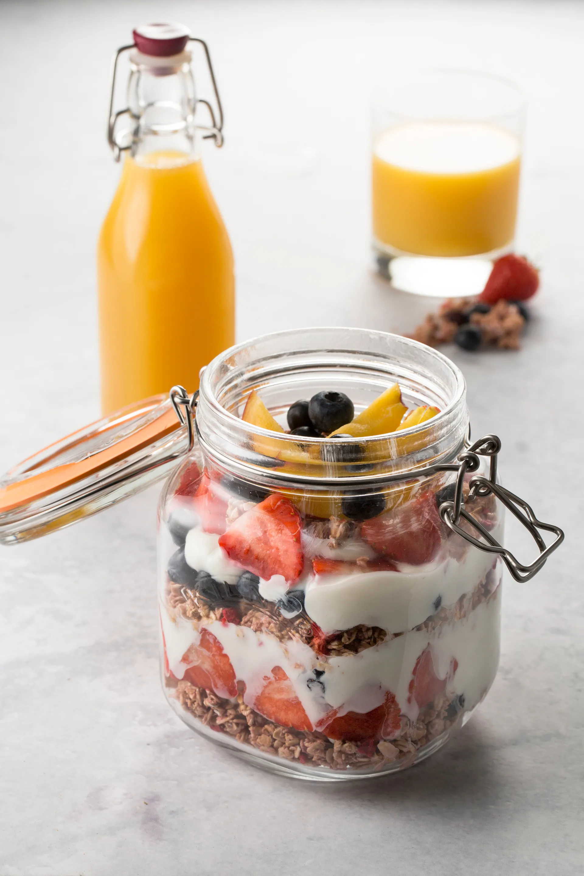 Frasco de conservação Kilner quadrado com fecho de arame, Transparente, 1 L Kilner