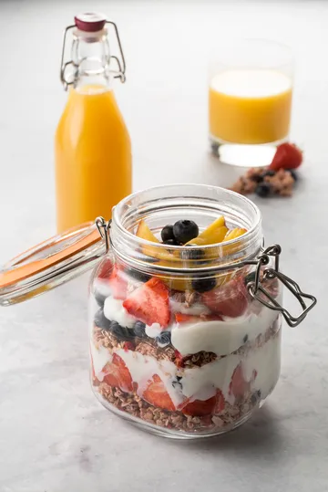 Frasco de conservação Kilner quadrado com fecho de arame - Transparente, 1 L - Kilner