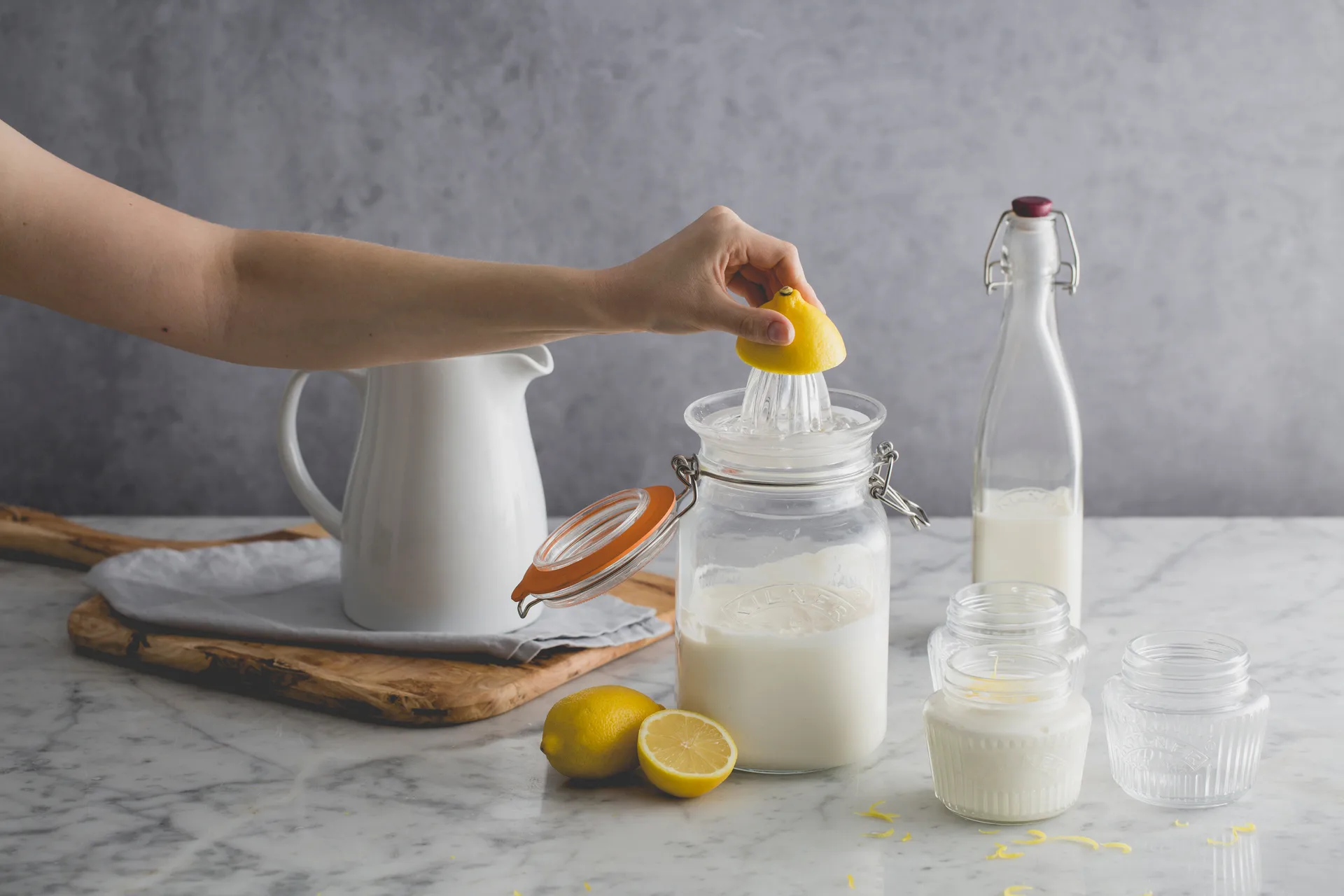 Frasco de conservação Kilner quadrado com fecho de arame, Transparente, 1,5 L Kilner