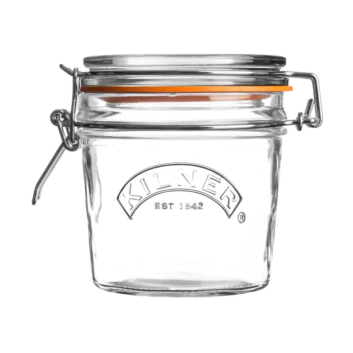 Frasco redondo Kilner com fecho de arame - Transparente, 350 ml - Kilner