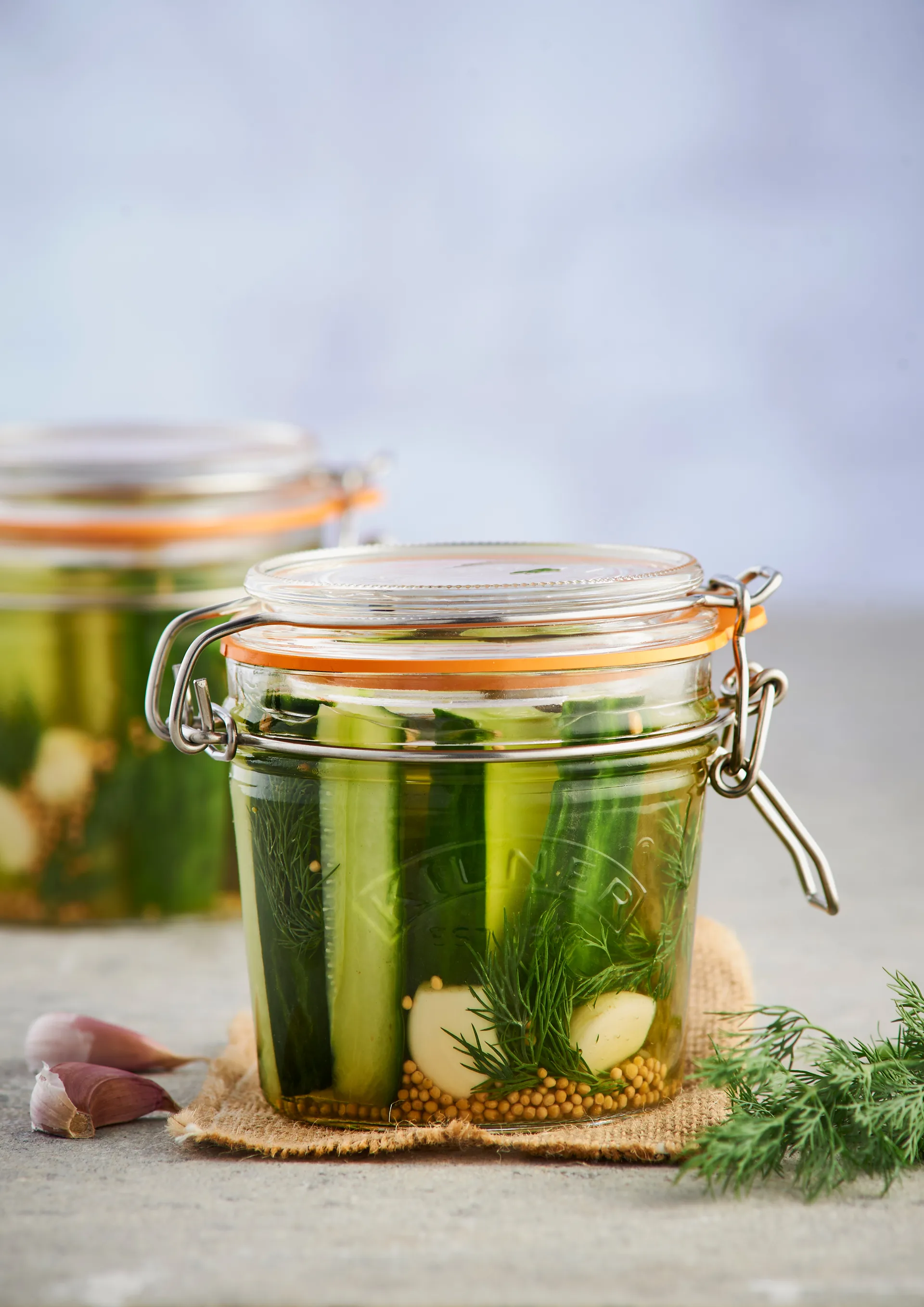 Frasco redondo Kilner com fecho de arame, Transparente, 350 ml Kilner
