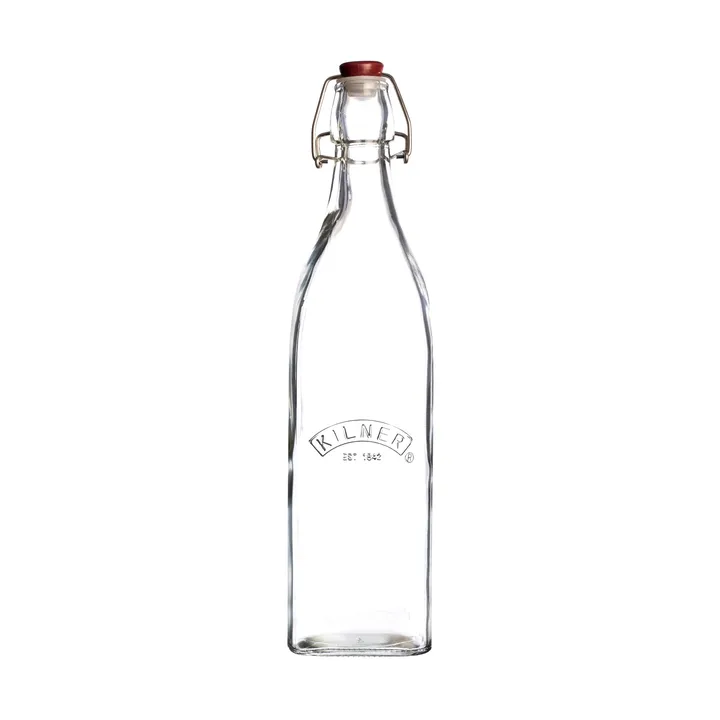 Garrafa Kilner com fecho de arame - Transparente, 1 L - Kilner