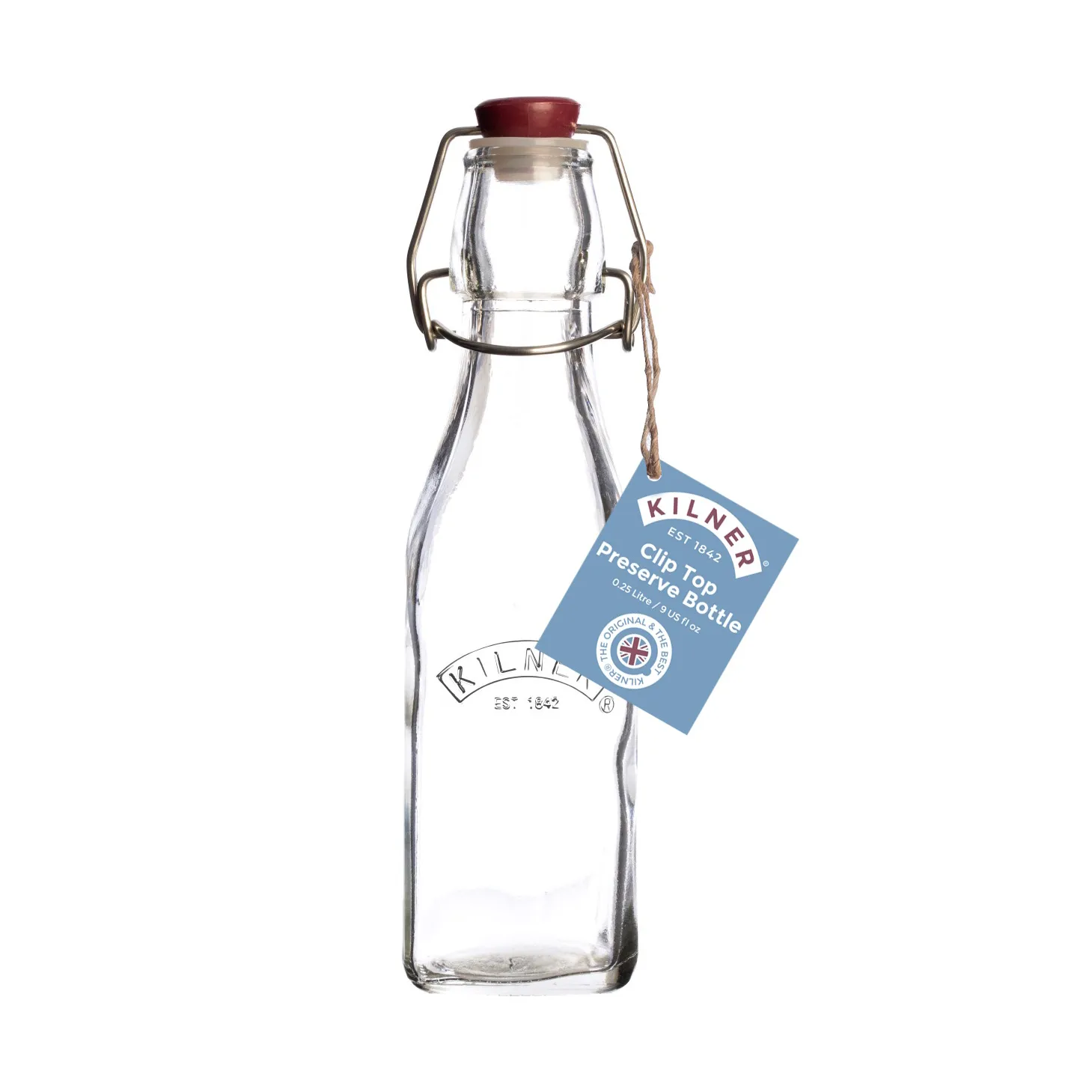 Garrafa Kilner com fecho de arame, Transparente, 250 ml Kilner