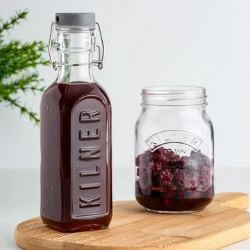 Garrafa Kilner com fecho de arame - Transparente, 300 ml - Kilner