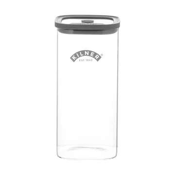 Kilner FRESH frasco de armazenamento - Transparente-cinza, 1,5 L - Kilner