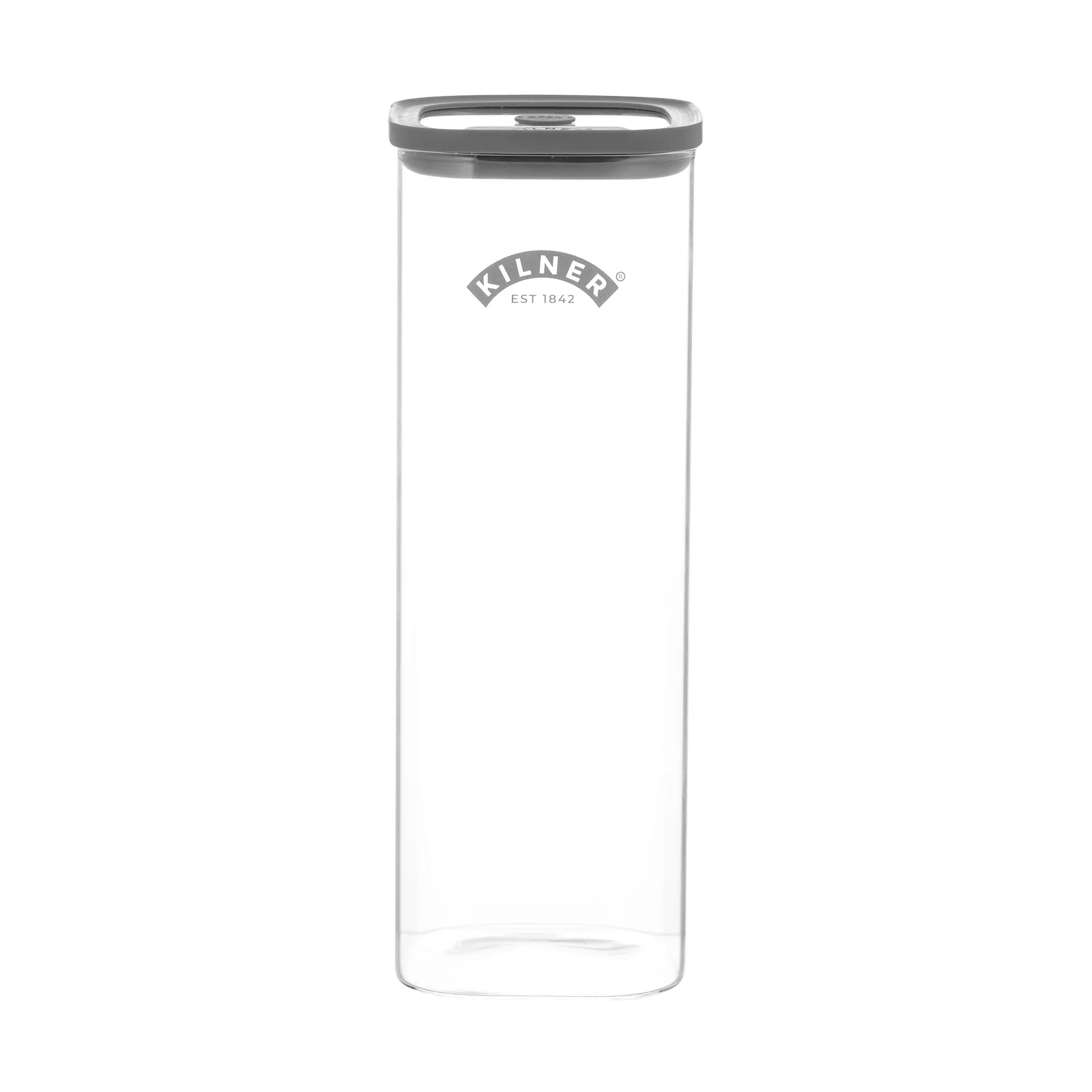 Kilner FRESH frasco de armazenamento, Transparente-cinza, 2 L Kilner