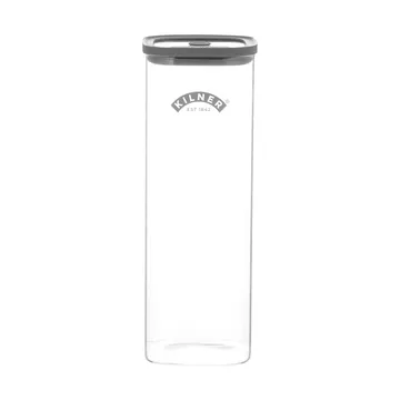 Kilner FRESH frasco de armazenamento - Transparente-cinza, 2 L - Kilner