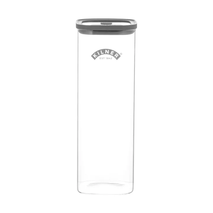 Kilner FRESH frasco de armazenamento - Transparente-cinza, 2 L - Kilner