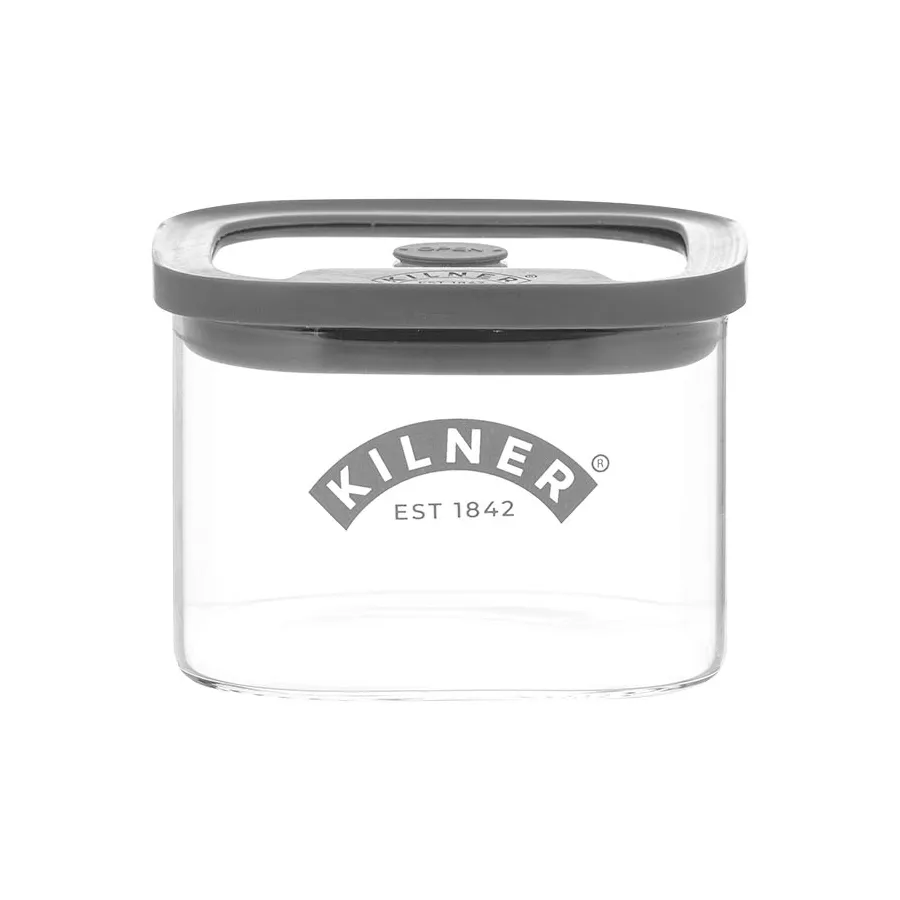Kilner FRESH frasco de armazenamento, Transparente-cinzento, 0,5 L Kilner