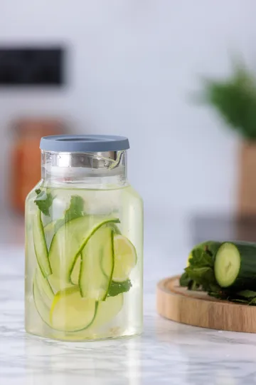 Kilner FRESH jarra de refrigeração - Transparente-cinzento, 1,2 L - Kilner