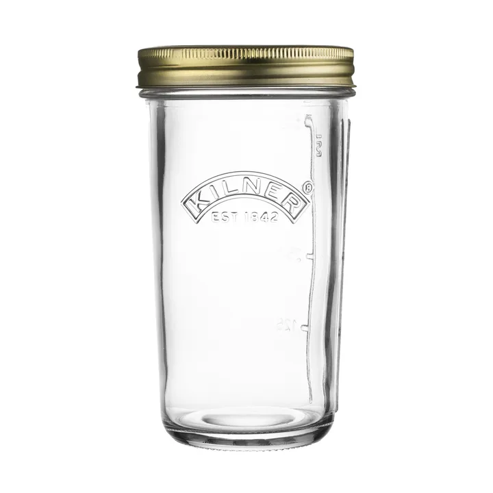Kilner WIDE frasco de conserva - Transparente-dourado, 0,5 L - Kilner
