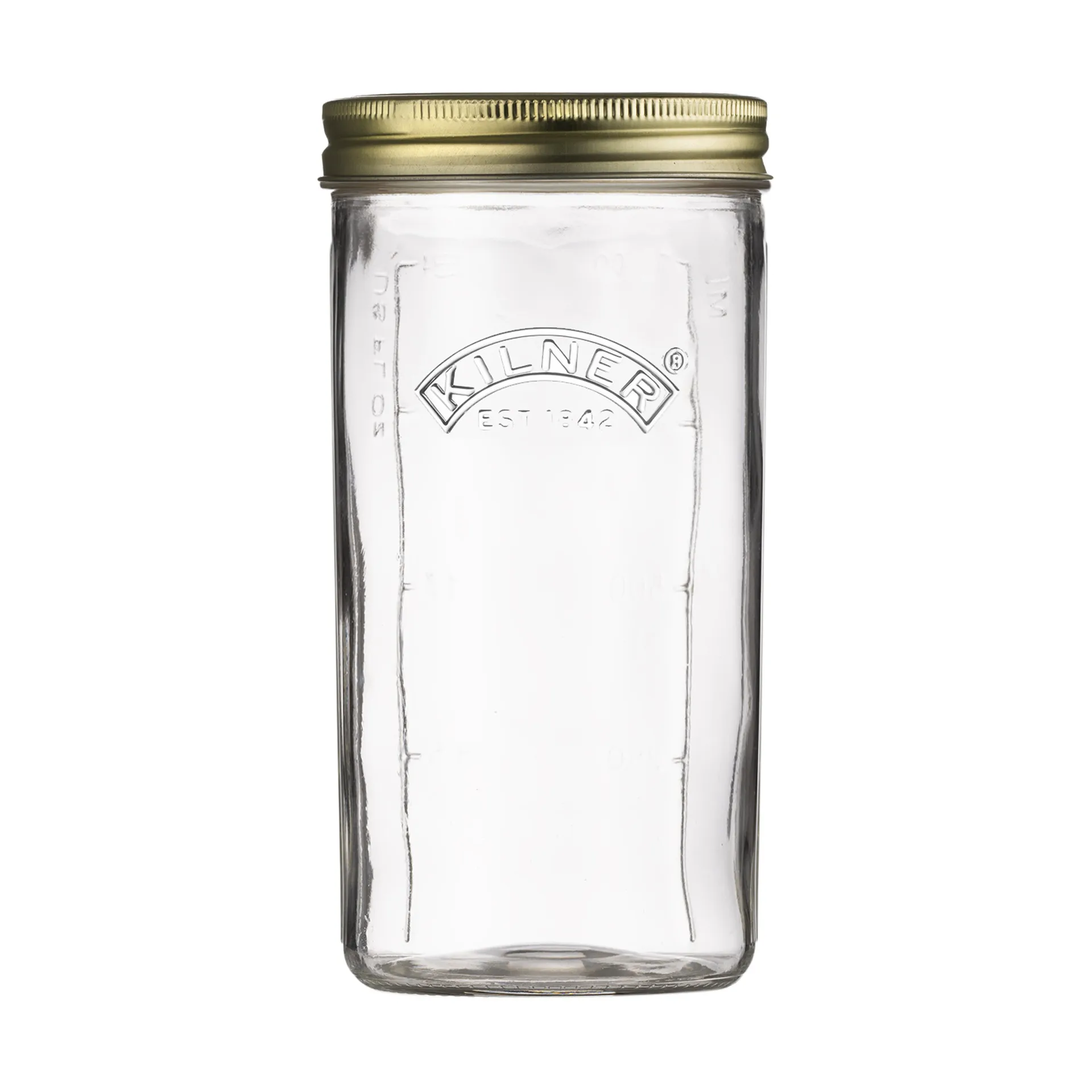 Kilner WIDE frasco de conserva, Transparente-dourado, 1 L Kilner
