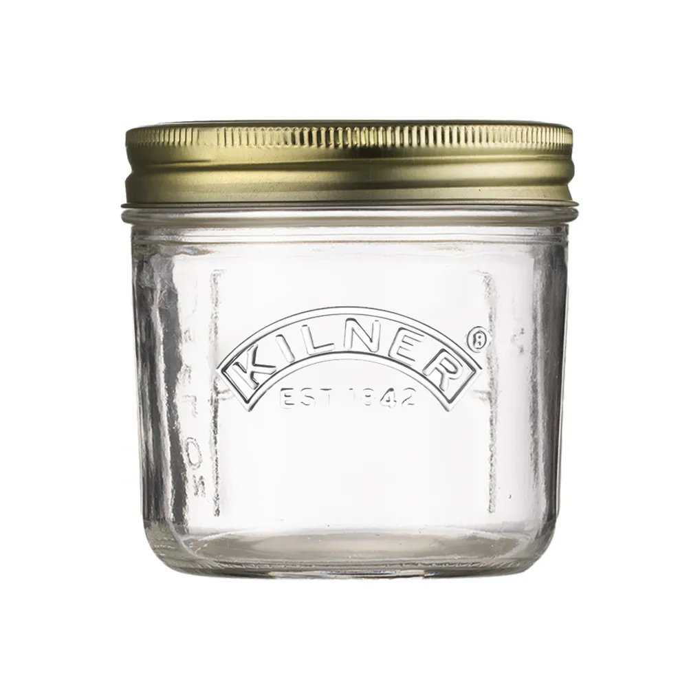 Kilner WIDE frasco de conserva, Transparente-dourado, 200 ml Kilner