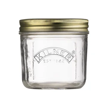 Kilner WIDE frasco de conserva - Transparente-dourado, 200 ml - Kilner