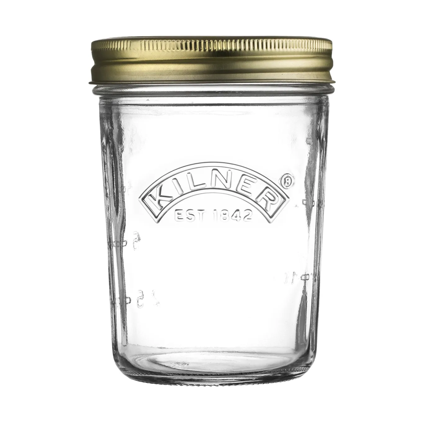 Kilner WIDE frasco de conserva, Transparente-dourado, 350 ml Kilner