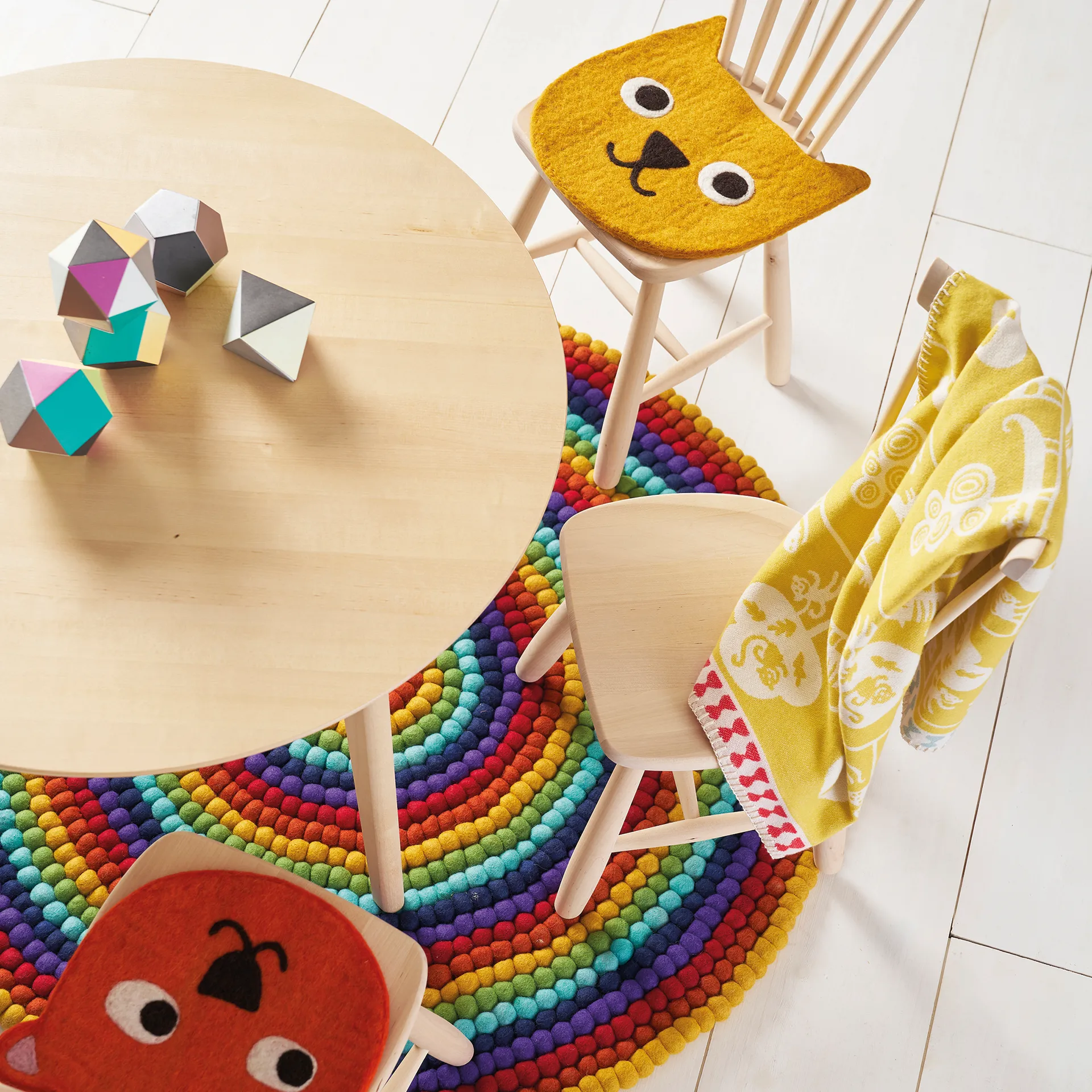 Almofada de assento Little Bear, amarelo Klippan Yllefabrik