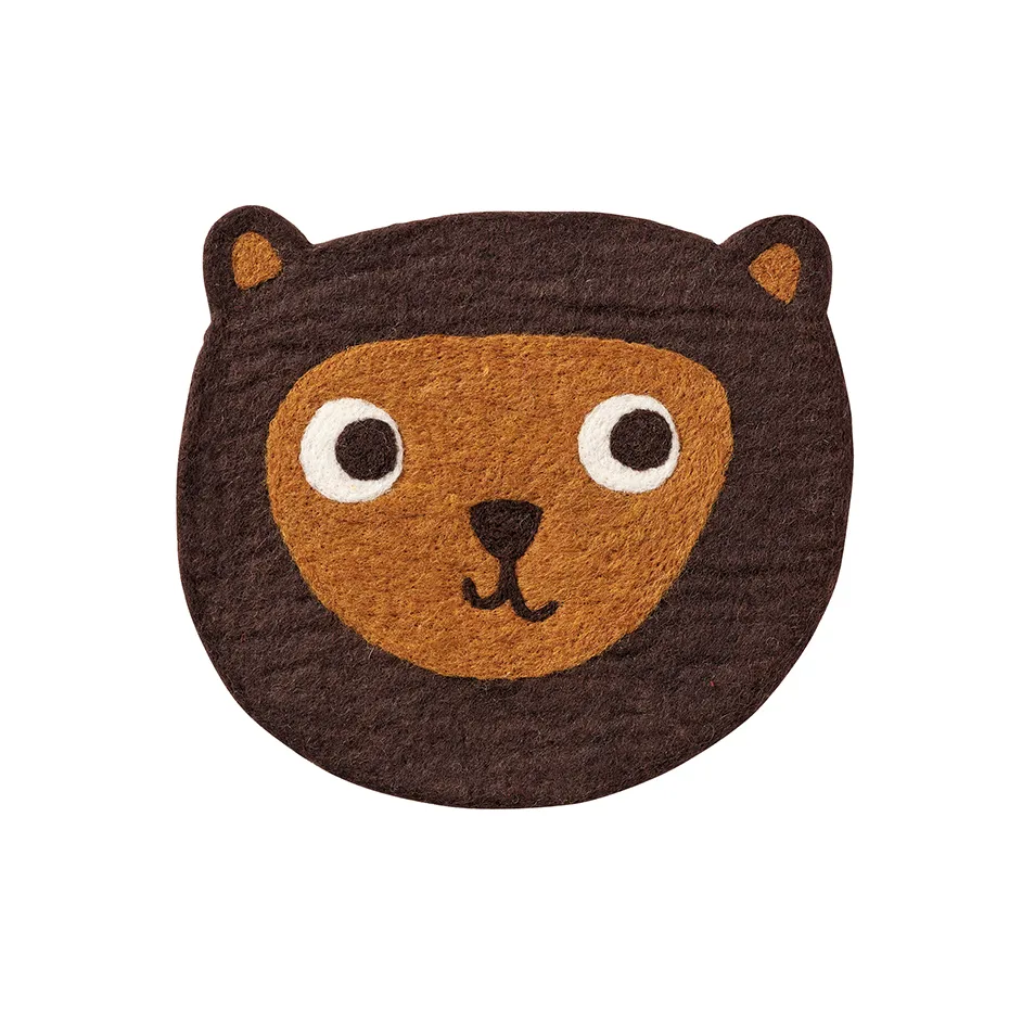 Almofada de assento Little Bear, brown Klippan Yllefabrik