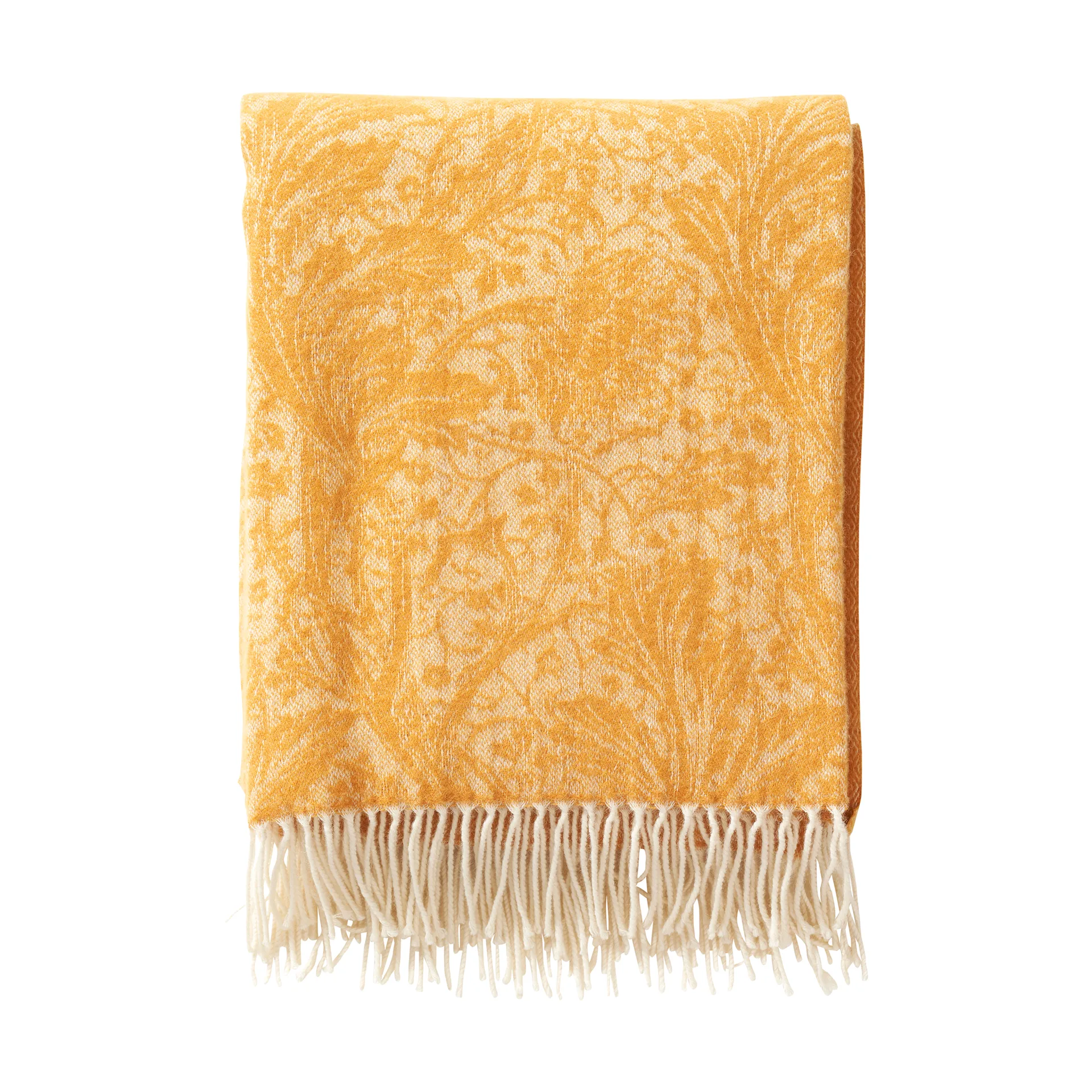Arcadia manta 130x180 cm, Mostarda Klippan Yllefabrik