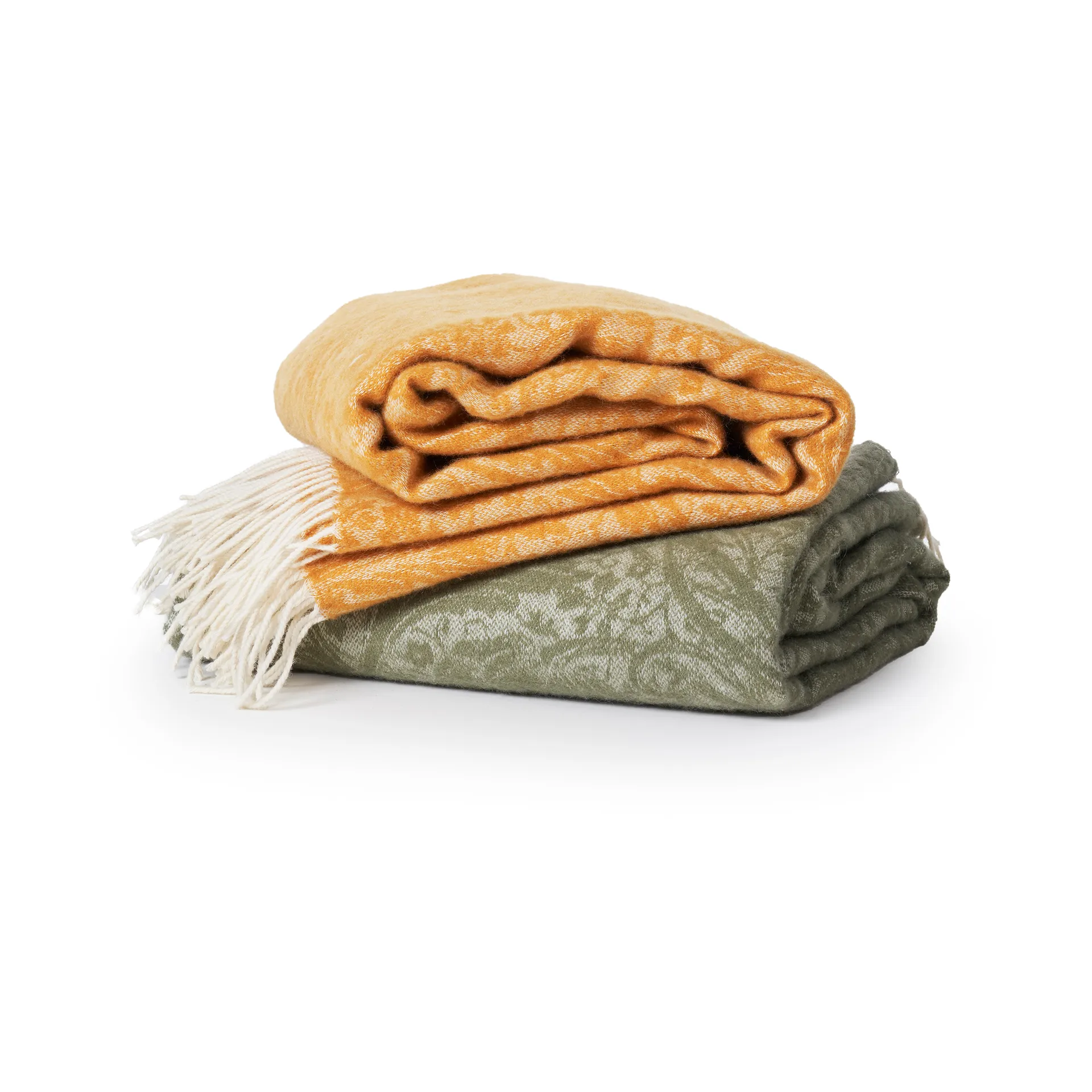 Arcadia manta 130x180 cm, Oliva Klippan Yllefabrik