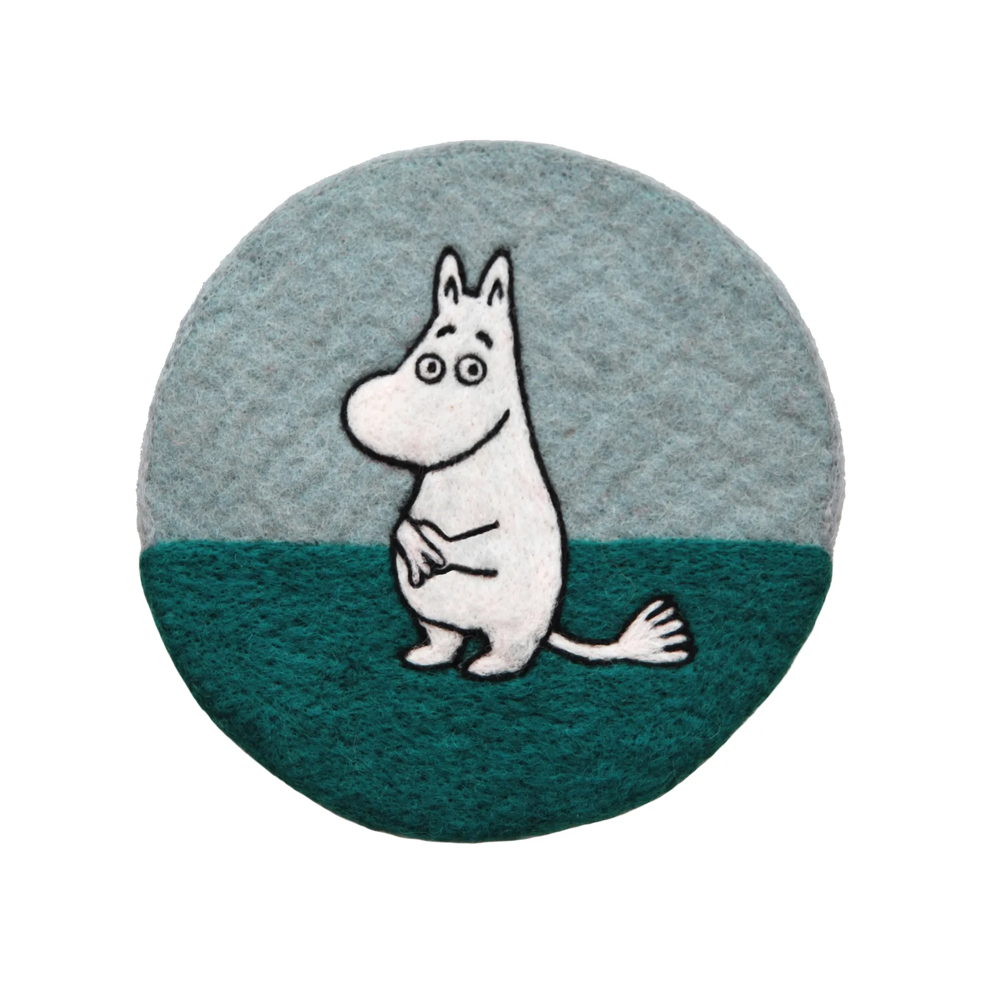 Base Moomin Ø21 cm, Azul Klippan Yllefabrik