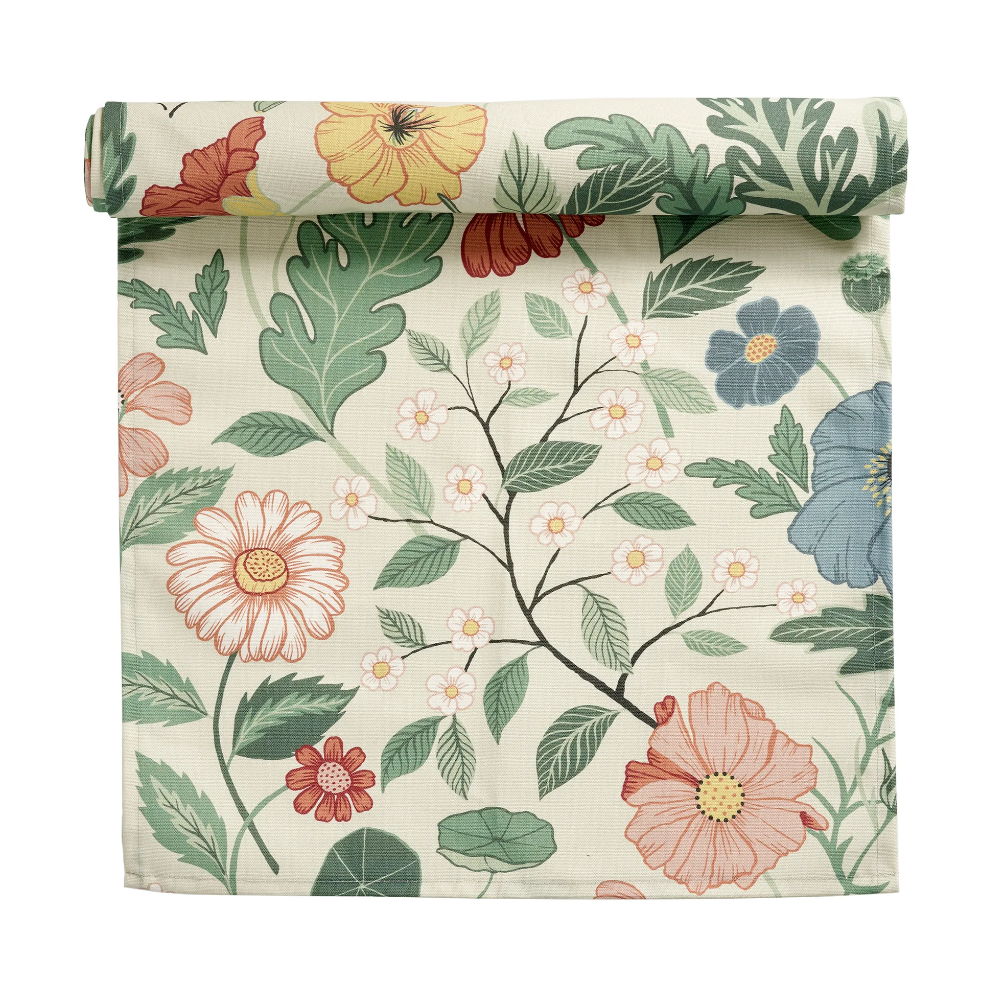 Caminho de mesa Bloom, Creme Klippan Yllefabrik