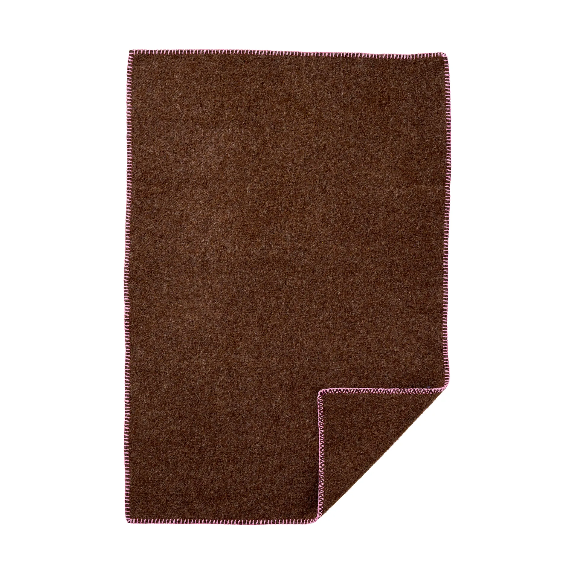 Cobertor infantil Cozy, Walnut-pink, 65x90 cm Klippan Yllefabrik