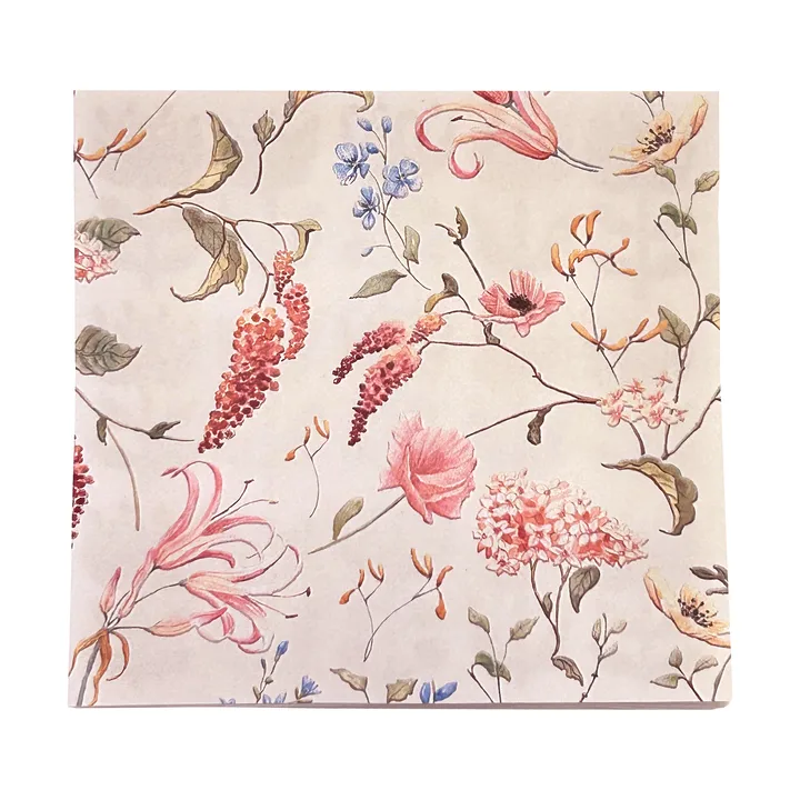 Guardanapos de papel Romantica, pack de 20 - Pastel, 33x33 m - Klippan Yllefabrik
