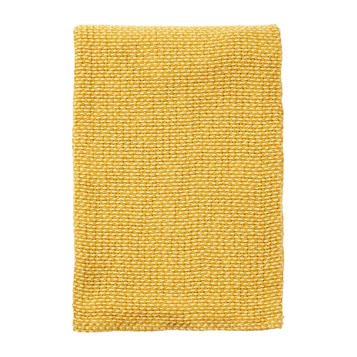 Manta de algodão Basket 130x180 cm - Amarelo - Klippan Yllefabrik