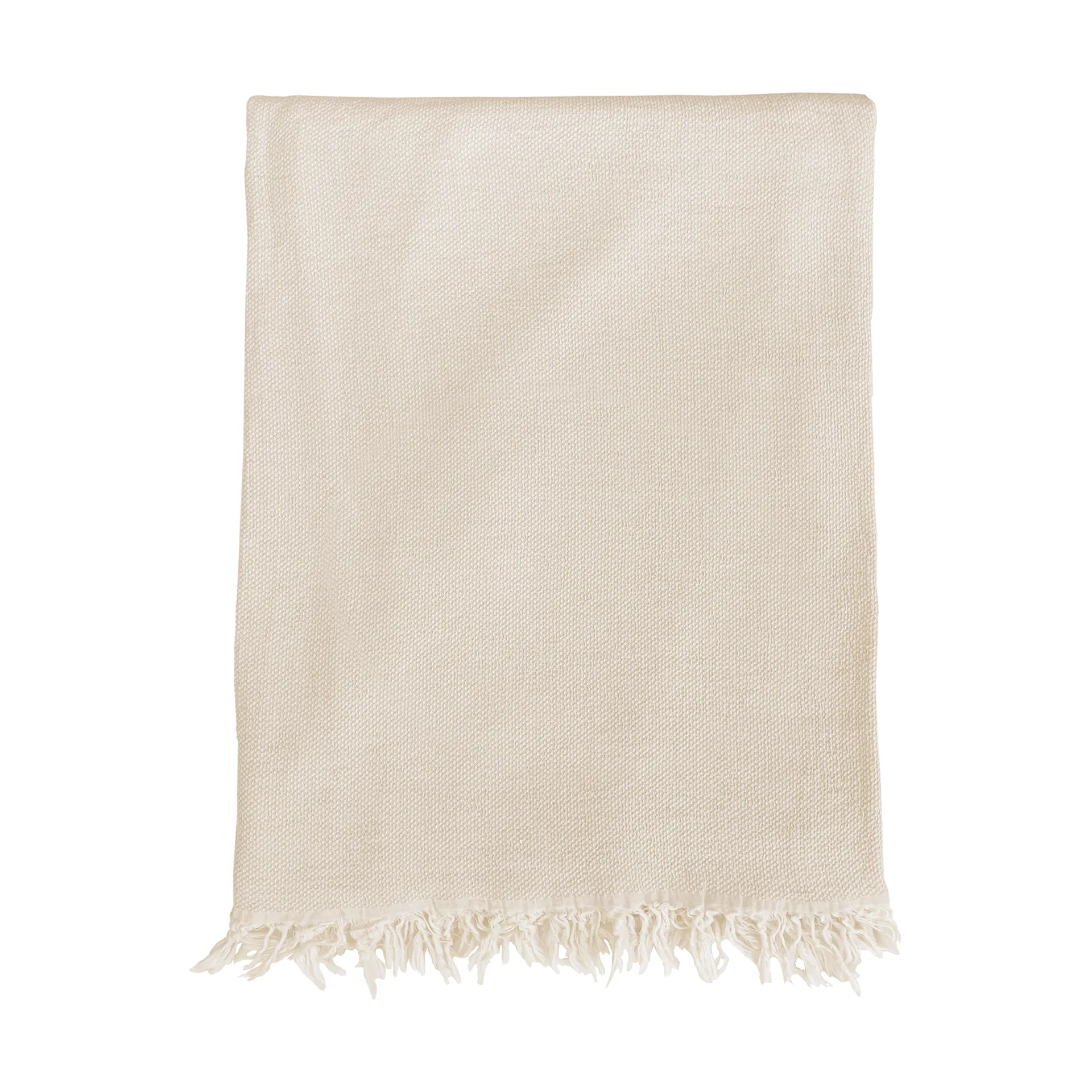 Manta de algodão Boheme 130x170 cm, Beige Klippan Yllefabrik