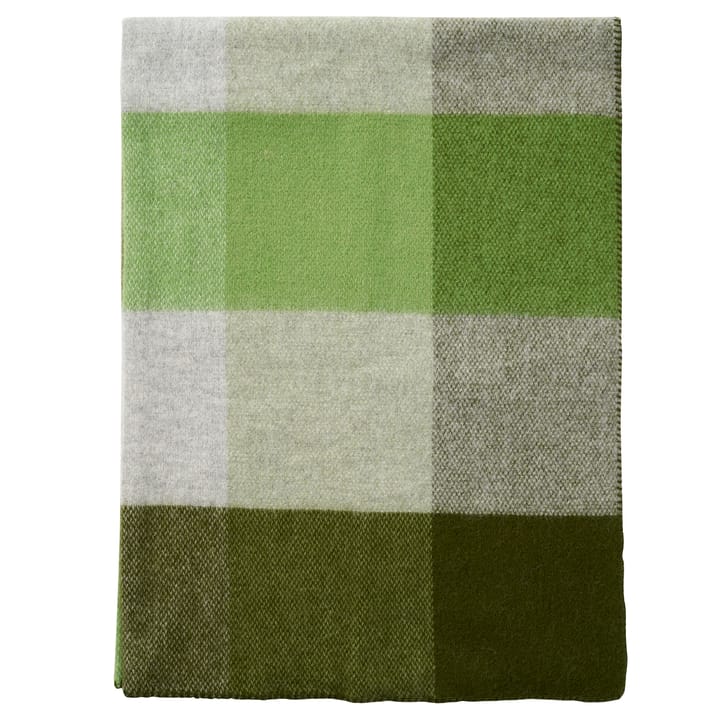 Manta de lã Blid 130x180 cm - verde - Klippan Yllefabrik