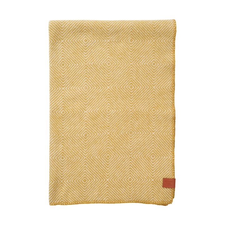 Manta de lã Gooseye midi 90x130 cm - Amarelo - Klippan Yllefabrik