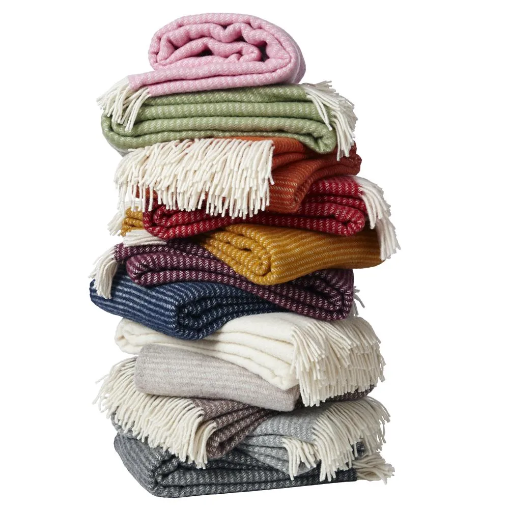 Manta de lã Ralph, ivory Klippan Yllefabrik