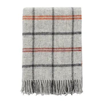 Manta de lã Tartan 130x200 cm - Light grey - Klippan Yllefabrik