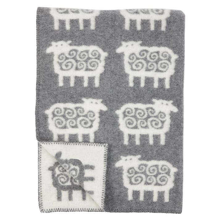 Manta de pele de ovelha  - cinza 90x130 cm - Klippan Yllefabrik