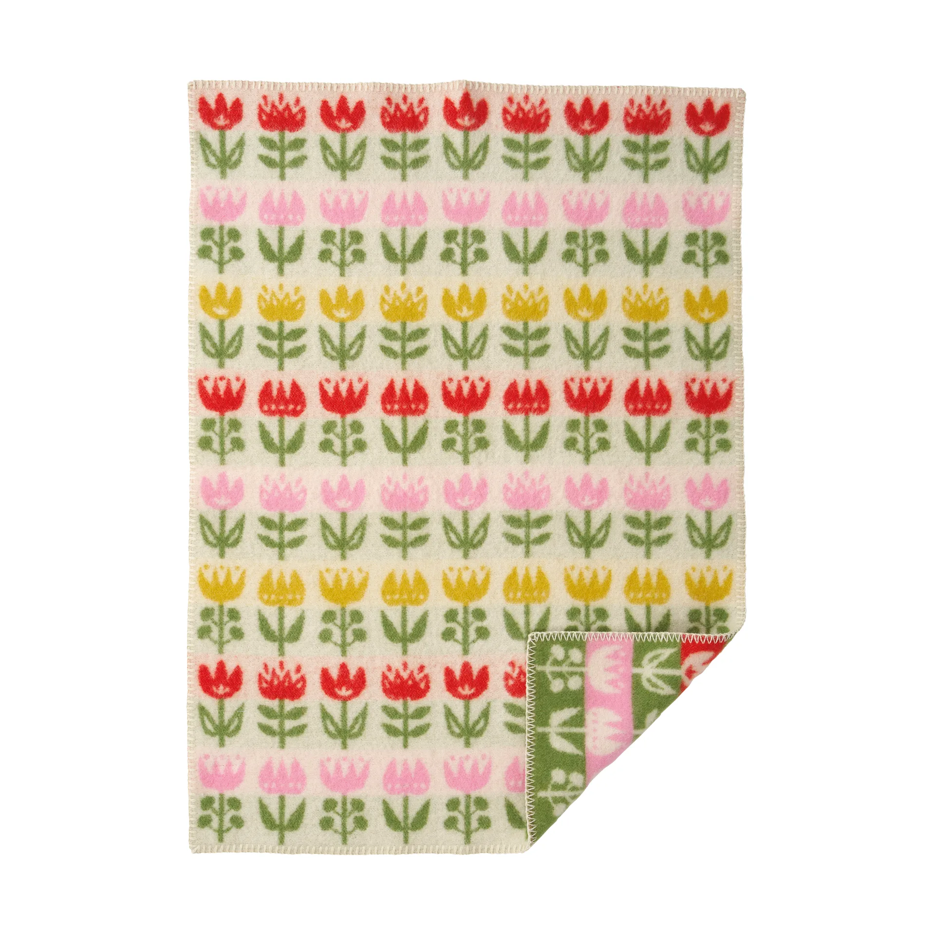 Manta infantil Tulip 65x90 cm, Multi Klippan Yllefabrik