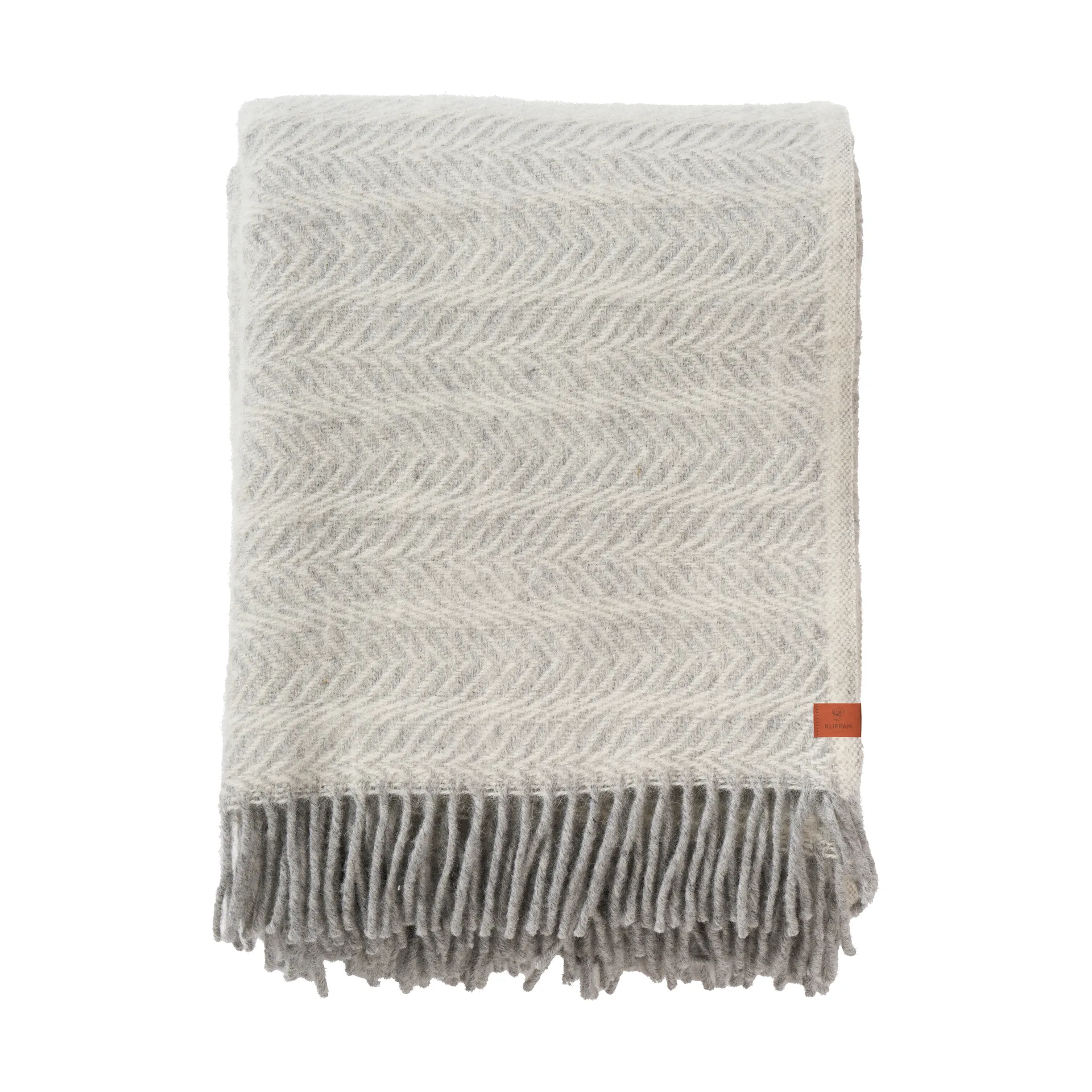 Manta Skanör 130x180 cm, Cinza Klippan Yllefabrik
