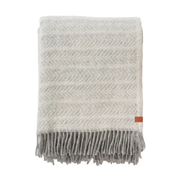 Manta Skanör 130x180 cm - Cinza - Klippan Yllefabrik