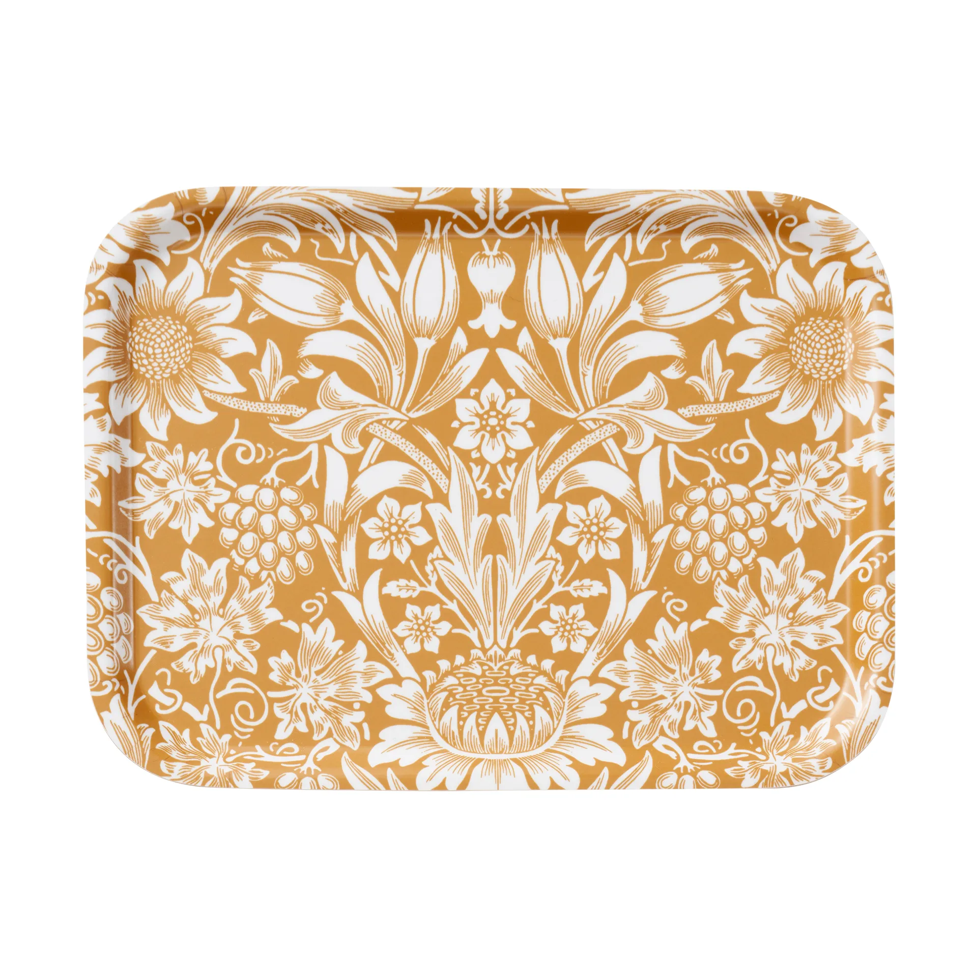 Sunflower bandeja 20x27 cm, Dourado Klippan Yllefabrik