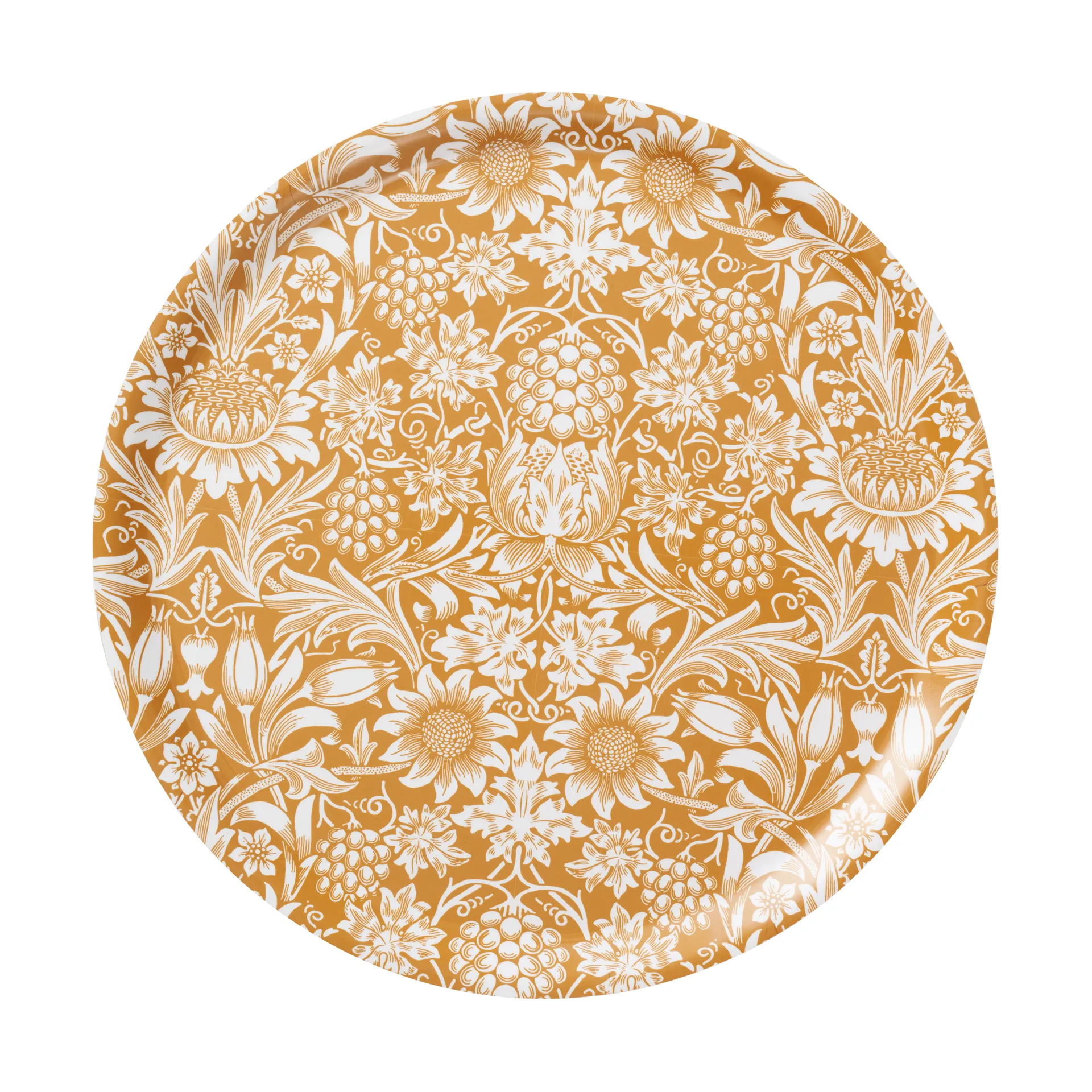 Sunflower bandeja Ø38 cm, Dourado Klippan Yllefabrik