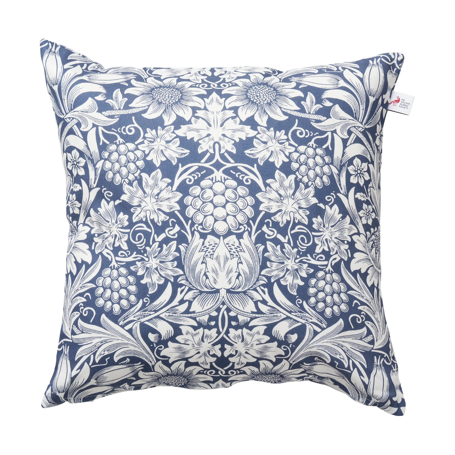 Sunflower capa de almofada 45x45 cm, Denim escuro Klippan Yllefabrik