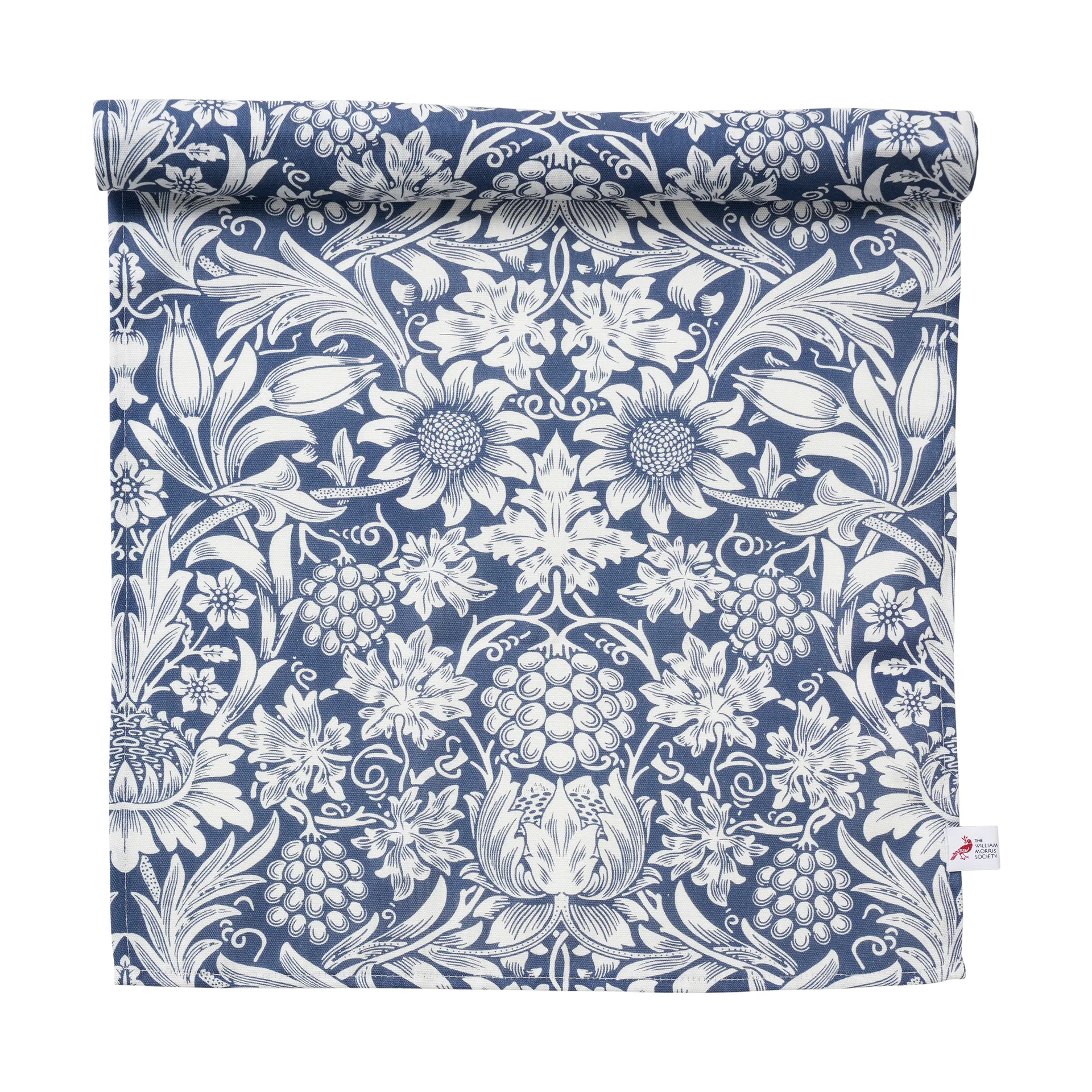 Sunflower corre-mesa 45x150 cm, Denim escuro Klippan Yllefabrik