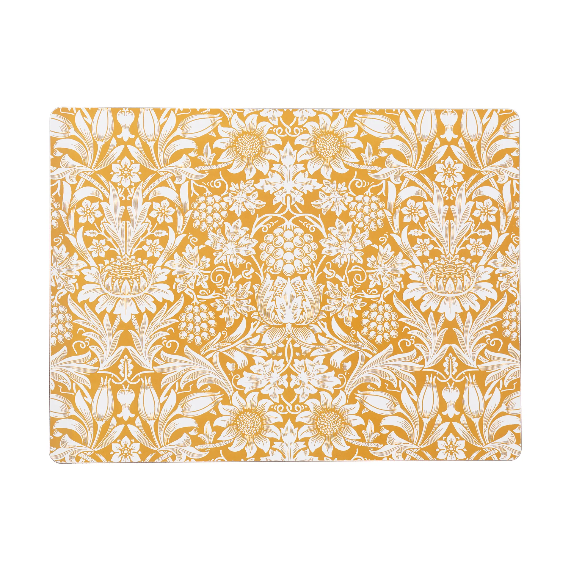 Sunflower individual de mesa 30x40 cm, Dourado Klippan Yllefabrik