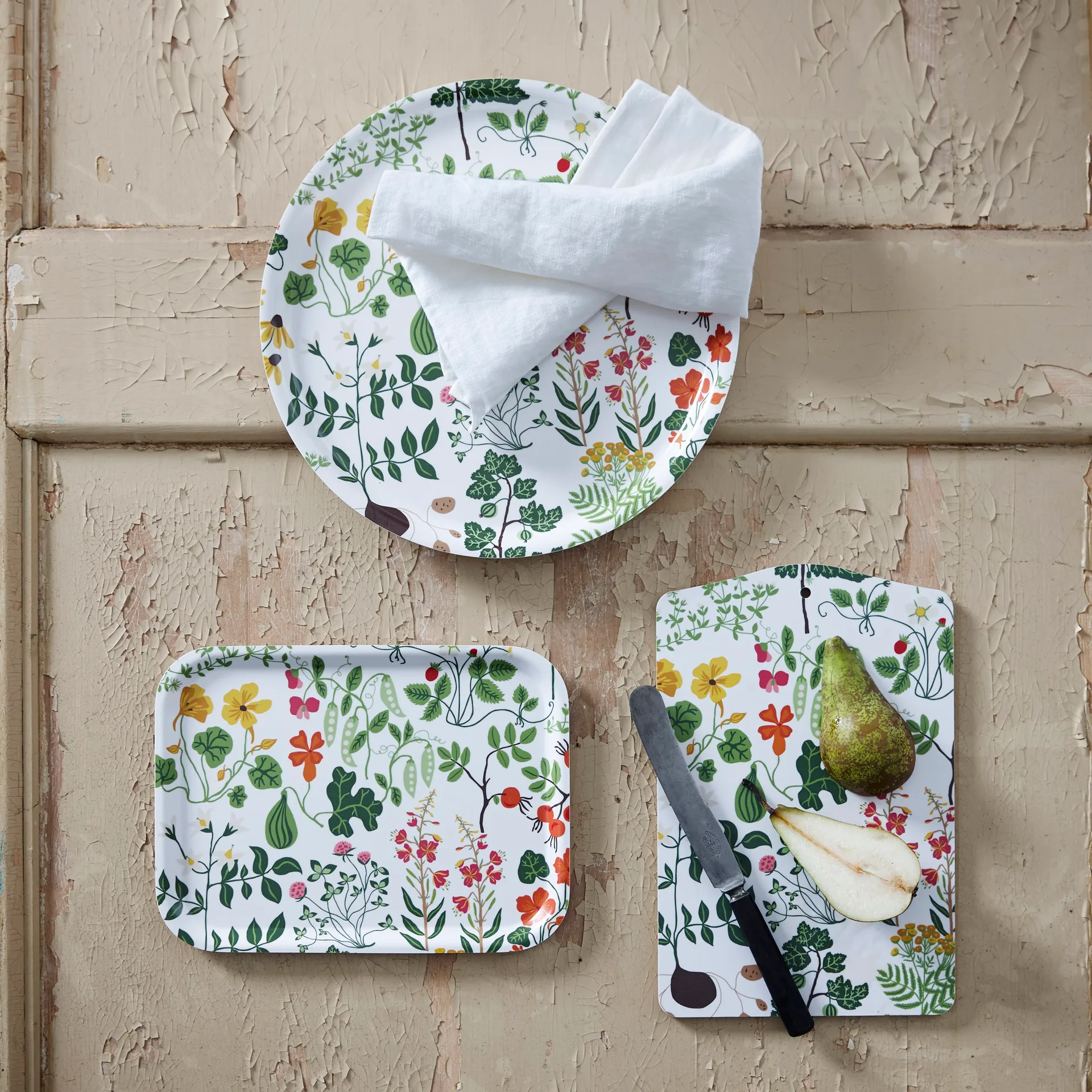 Tábua de cortar Leksand, Branco Klippan Yllefabrik