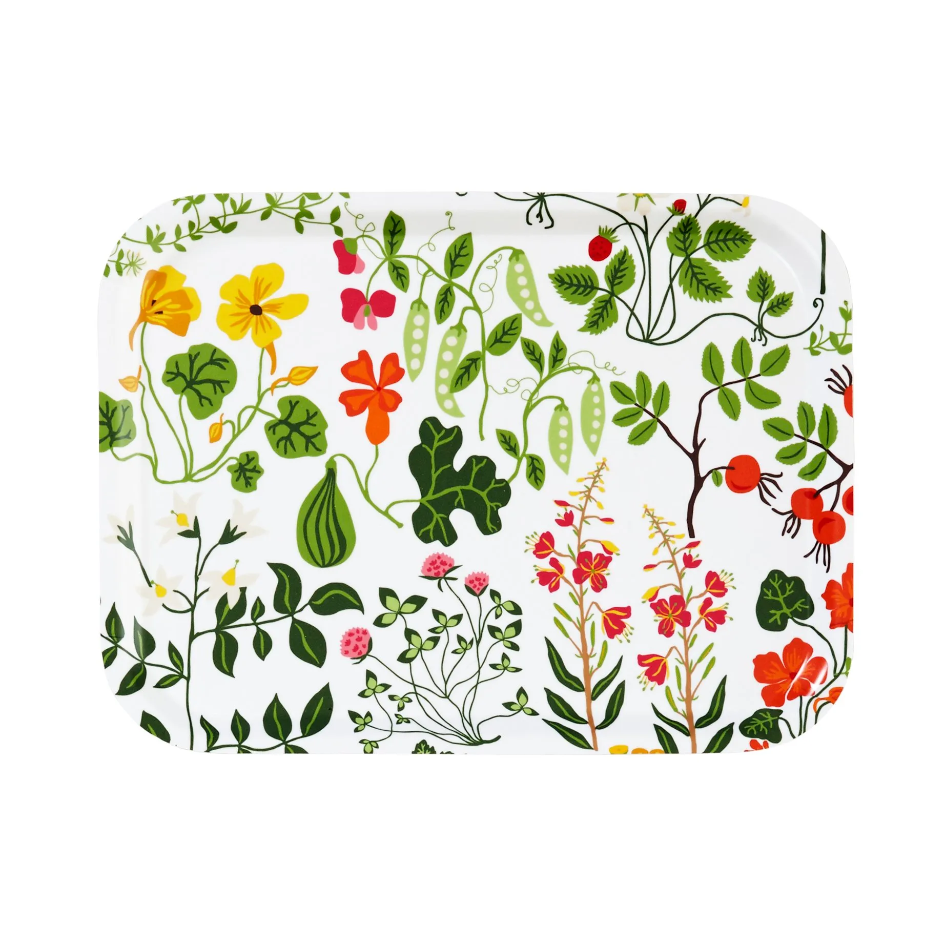 Tabuleiro Leksand 20x27 cm, branco Klippan Yllefabrik