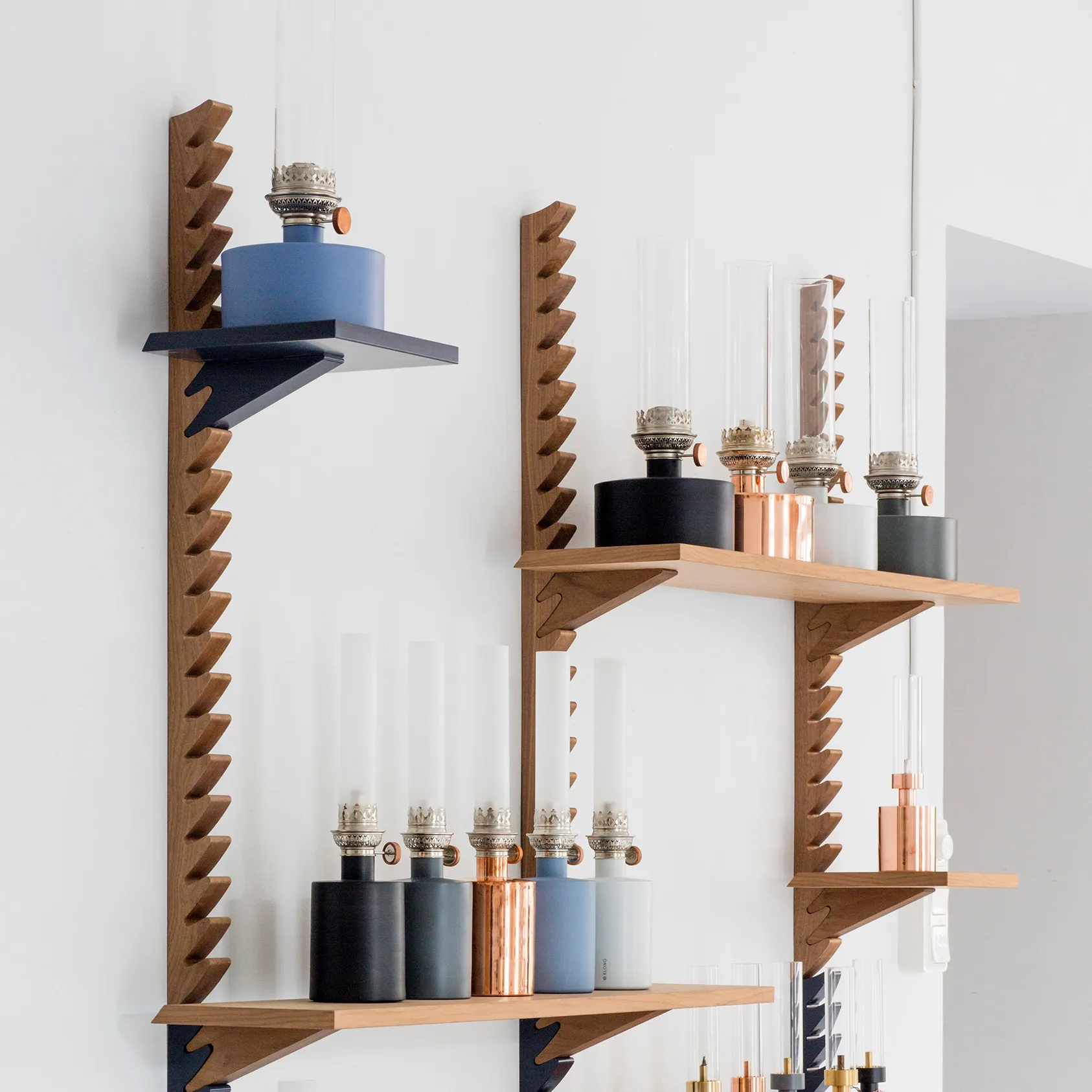 Candeeiro a óleo grande Patina, preto KLONG