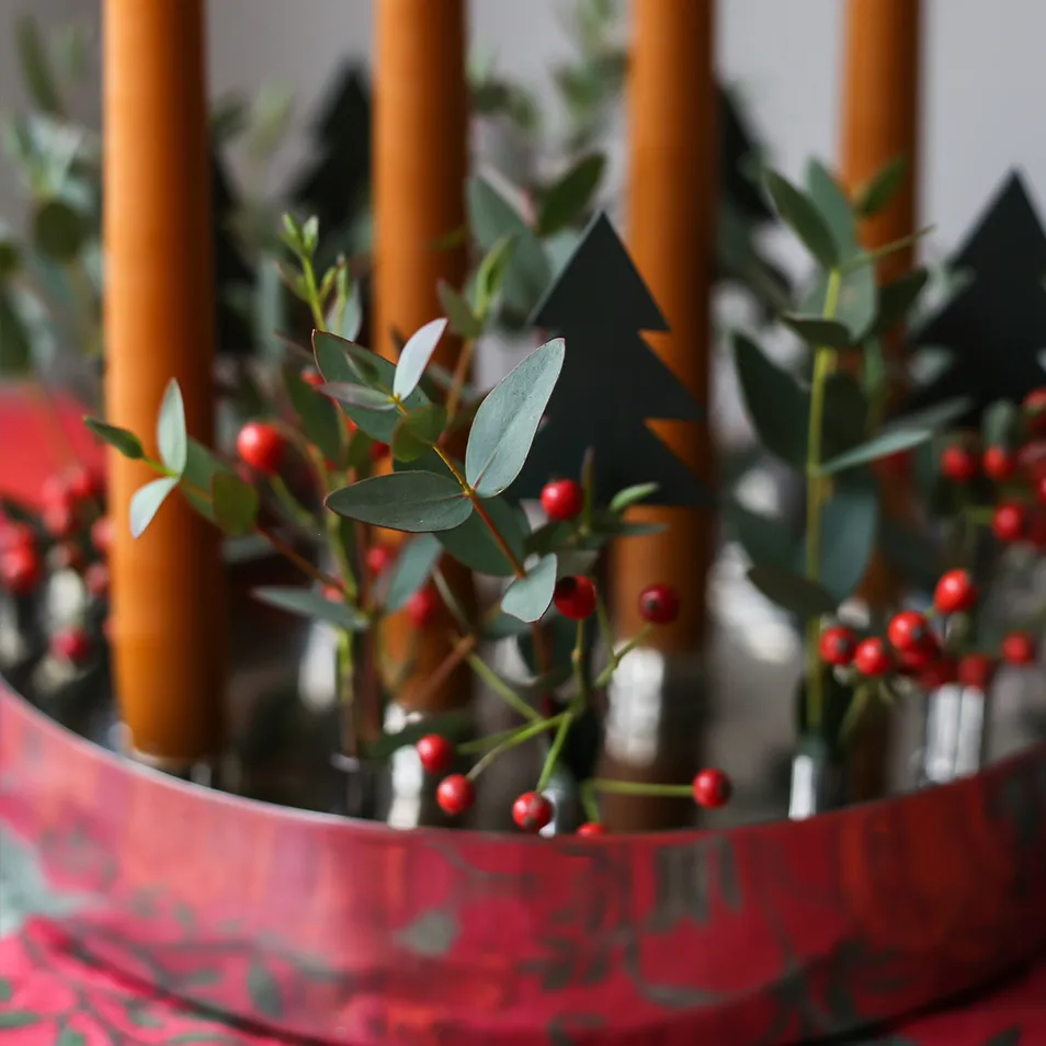 Candelabro de Advento Jubel, Silver KLONG