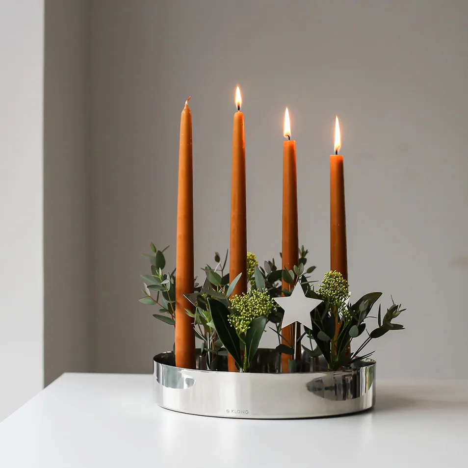 Candelabro de Advento Jubel, Silver KLONG